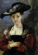 Peter Paul Rubens halmhatten oil